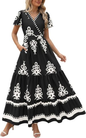 PRETTYGARDEN Womens 2026 Summer Cas...