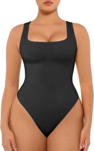 FeelinGirl Bodysuits for Women Seam...