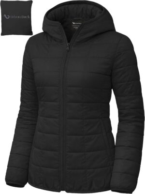 URBAN BUCK Packable Puffer Jacket W...