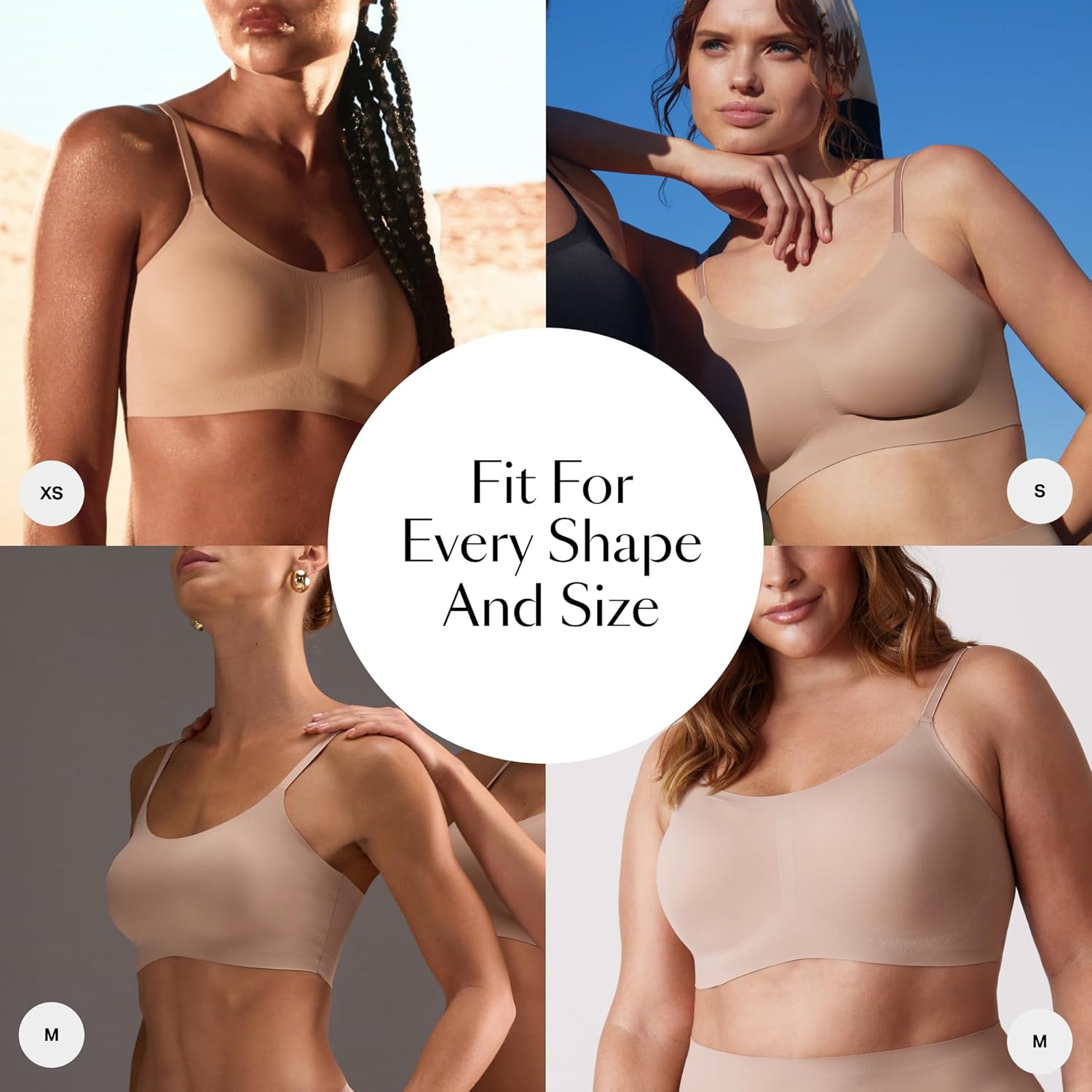 EBY Seamless Support Bralette with Adjustable Straps, Bralettes for Women, Wireless Bra for Women - Image 7