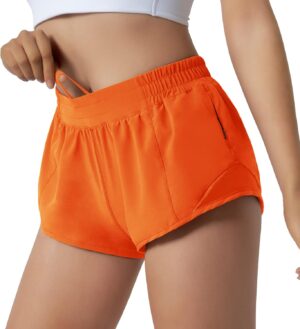 Aurefin Running Shorts for Women,Qu...