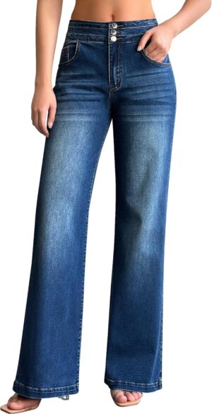 roswear Women’s Wide Leg Jean...