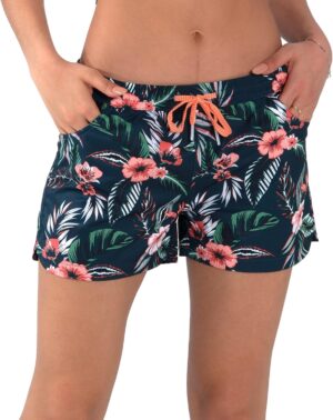 Womens Swim Shorts UPF50+ Board Sho...