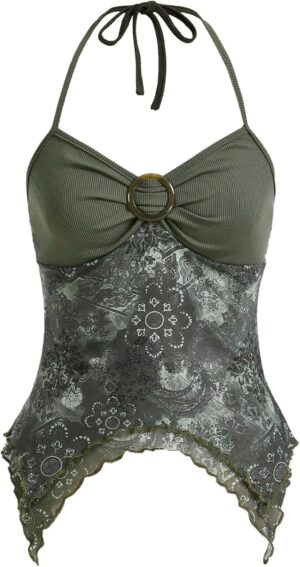 Verdusa Women’s Y2k Halter To...