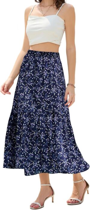 Abaadlw Maxi Skirts for Women with ...