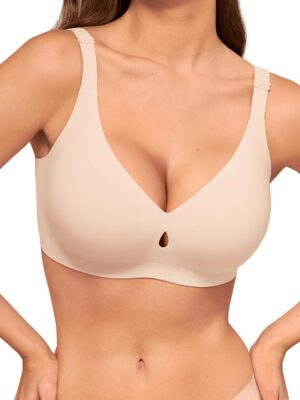 LUCKMEEY Bras for Women No Underwir...
