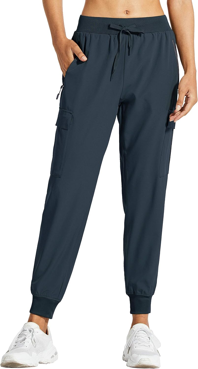 Libin Women's Cargo Joggers Lightweight Quick Dry Hiking Pants Athletic Lounge Casual Travel - Image 7