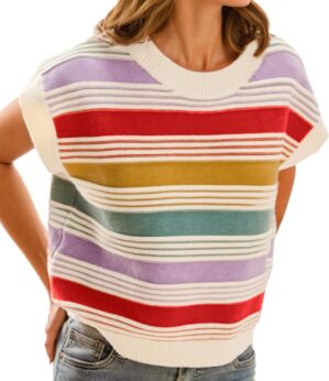 FireSwan Womens Cap Sleeve Sweater ...