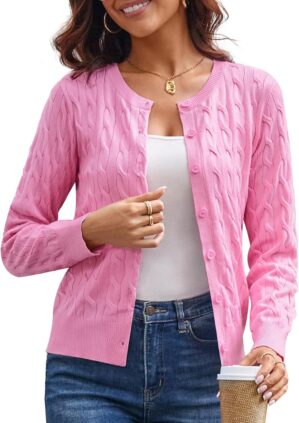 GRACE KARIN Womens Long Sleeve Butt...