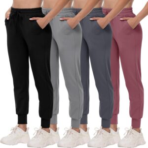 4 Pack Joggers for Women – Sw...