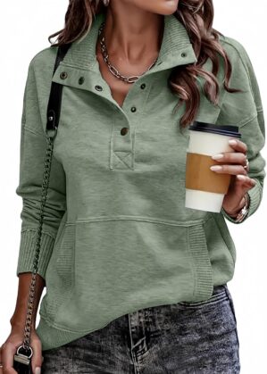 SHEWIN Women’s Casual Long Sl...