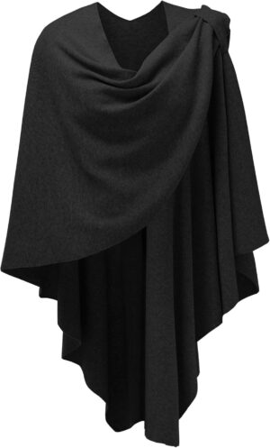 PULI Womens Large Cross Front Ponch...