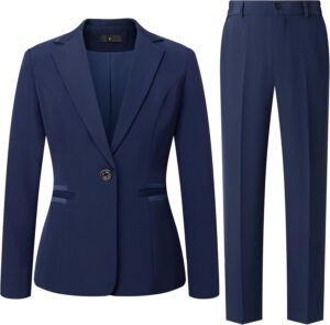 Women’s 2 Piece Suit One Butt...