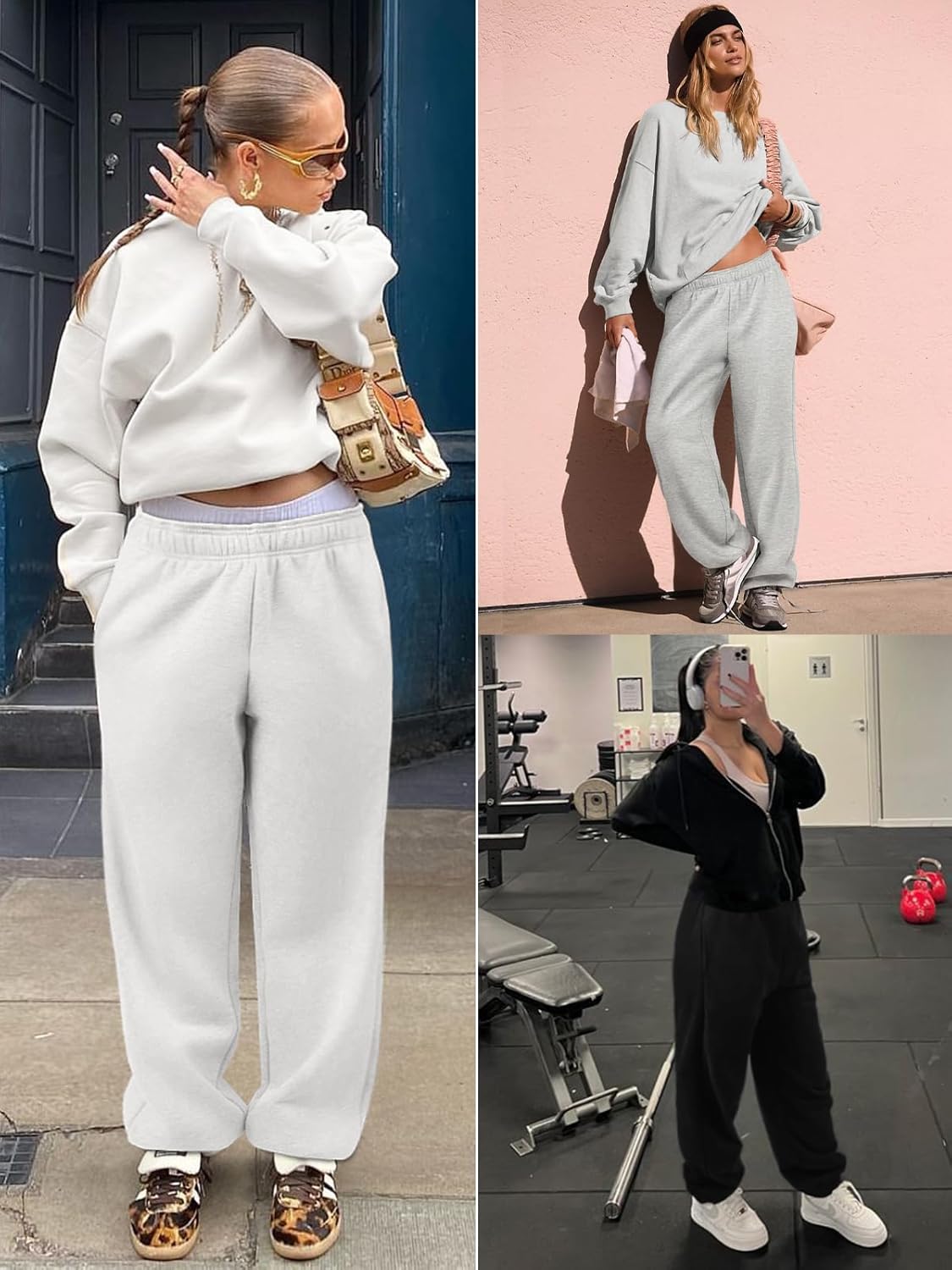 ATHMILE Sweatpants Women Baggy Lounge Pants Workout Gym Active High Waisted Comfy Joggers for Women Fall Clothes 2026 - Image 6