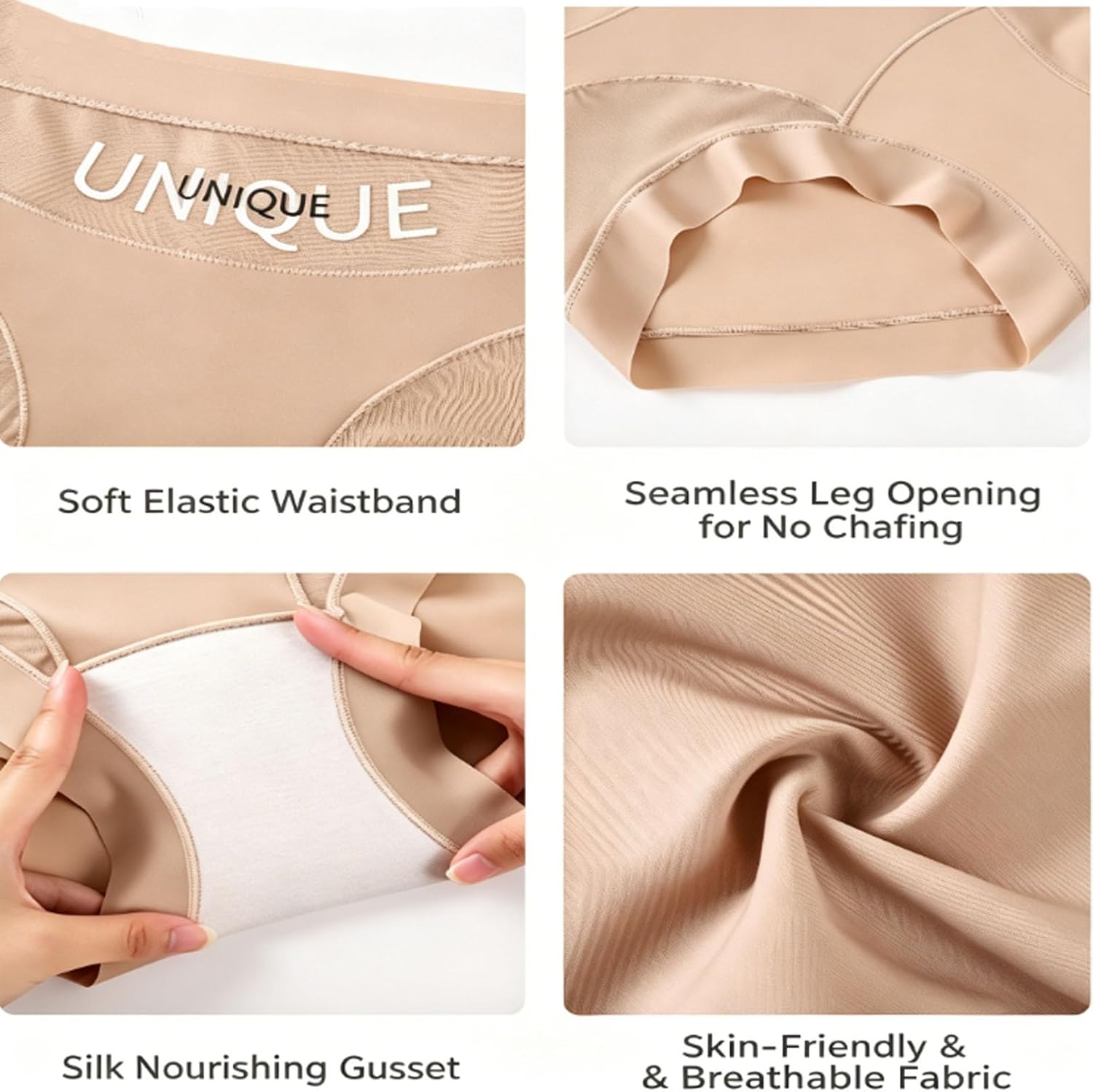 Unique Underwear Tummy Control, Unique Underwear For Women, High-Waist Tummy Control Seamless Shaping Underwear - Image 7