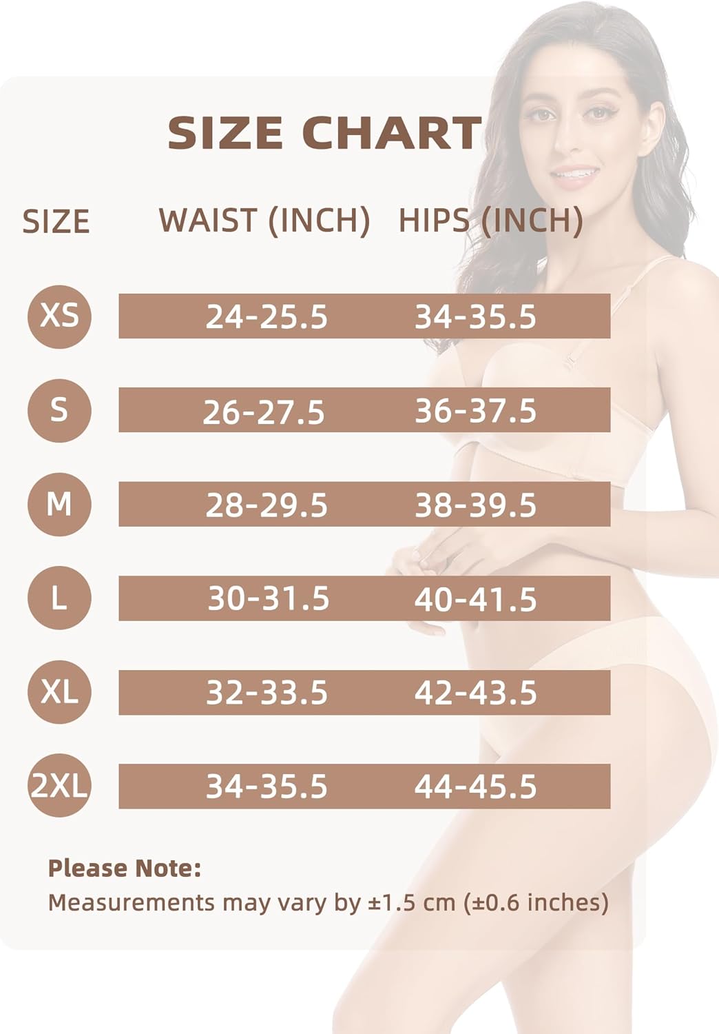 voenxe Women Bikini Underwear,Seamless Breathable Ladies Panties,No Show Comfortable Briefs Undies,Invisible Hipster,5-Pack - Image 8