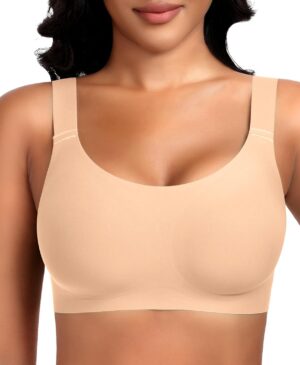 Wireless Jelly Seamless Bras for Wo...