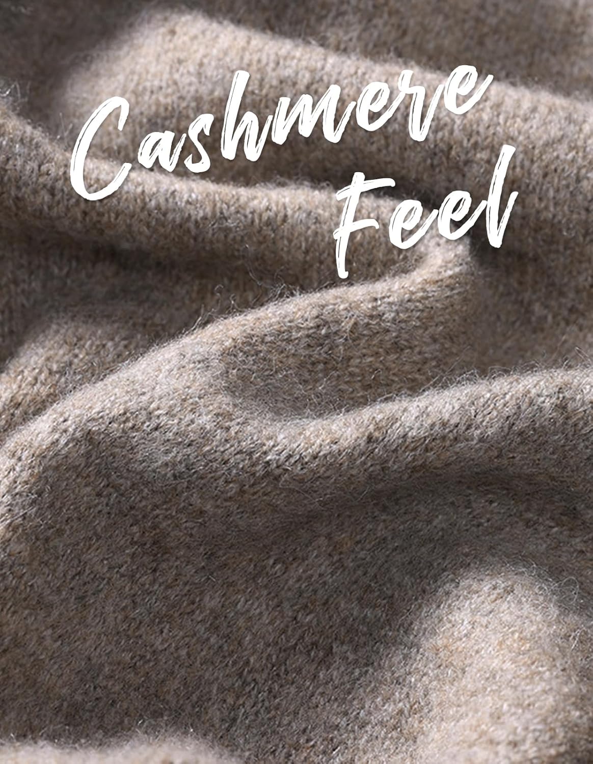 Shawl Wraps Women Pashmina Cardigan Triangle Cape Knit Shoulder Top Sweater Scarf for Fall Winter - Image 8