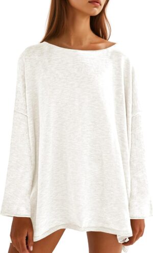 Tankaneo Womens Long Sleeve Shirts ...
