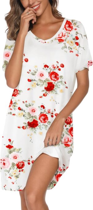 Kabento Nightgowns for Women Soft C...
