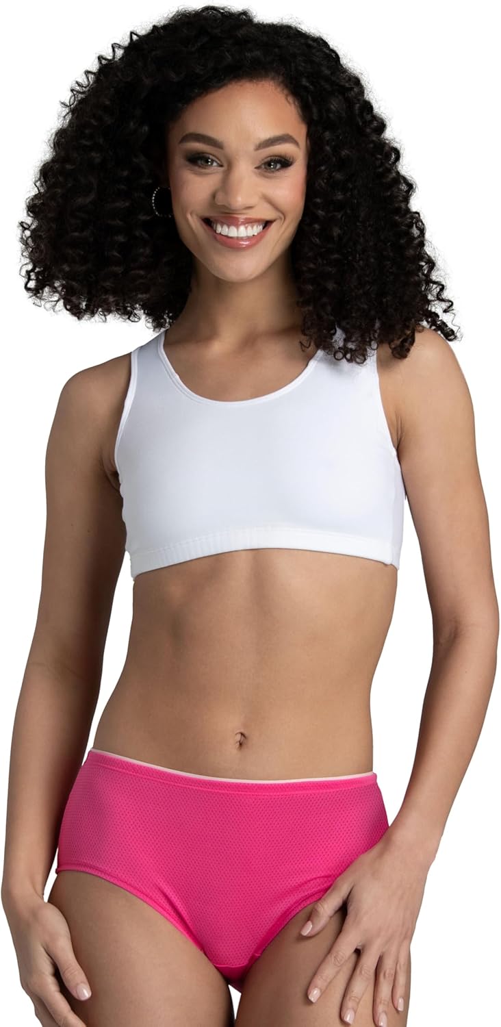 Fruit of the Loom womens Breathable Underwear, Moisture Wicking Keeps You Cool & Comfortable, Available in Plus Size - Image 5