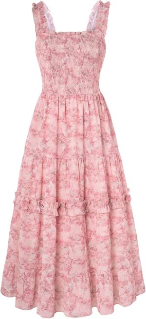 Scarlet Darkness Floral Dress for W...