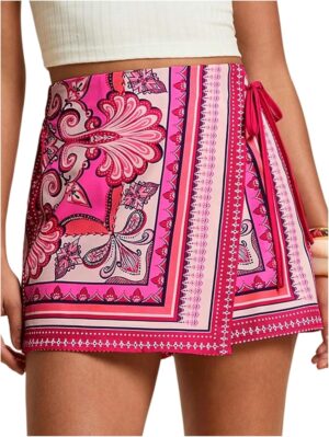 SweatyRocks Women’s Boho Mini...