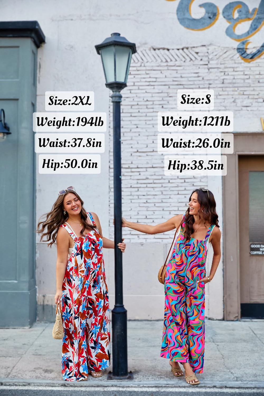 Lepunuo Womens Casual Jumpsuits Summer Boho Wide Leg Rompers Sleeveless Overalls Pleated Jumpers with Pockets - Image 6
