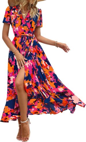 PRETTYGARDEN Women’s Boho Flo...
