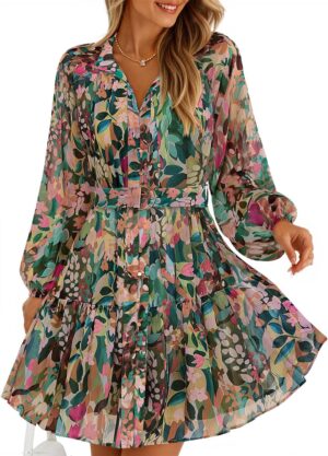 ZESICA Womens Spring Summer Floral ...