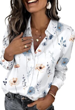 Zeagoo Button Down Shirts for Women...