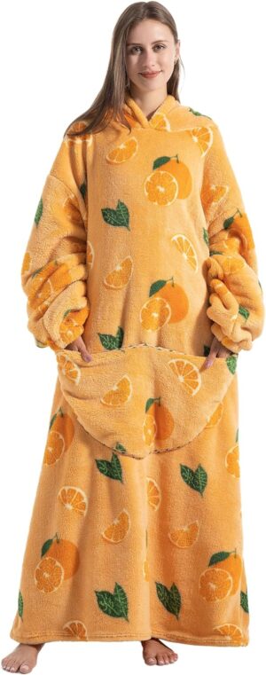 Capecage Blanket Hoodie, Long Hoode...