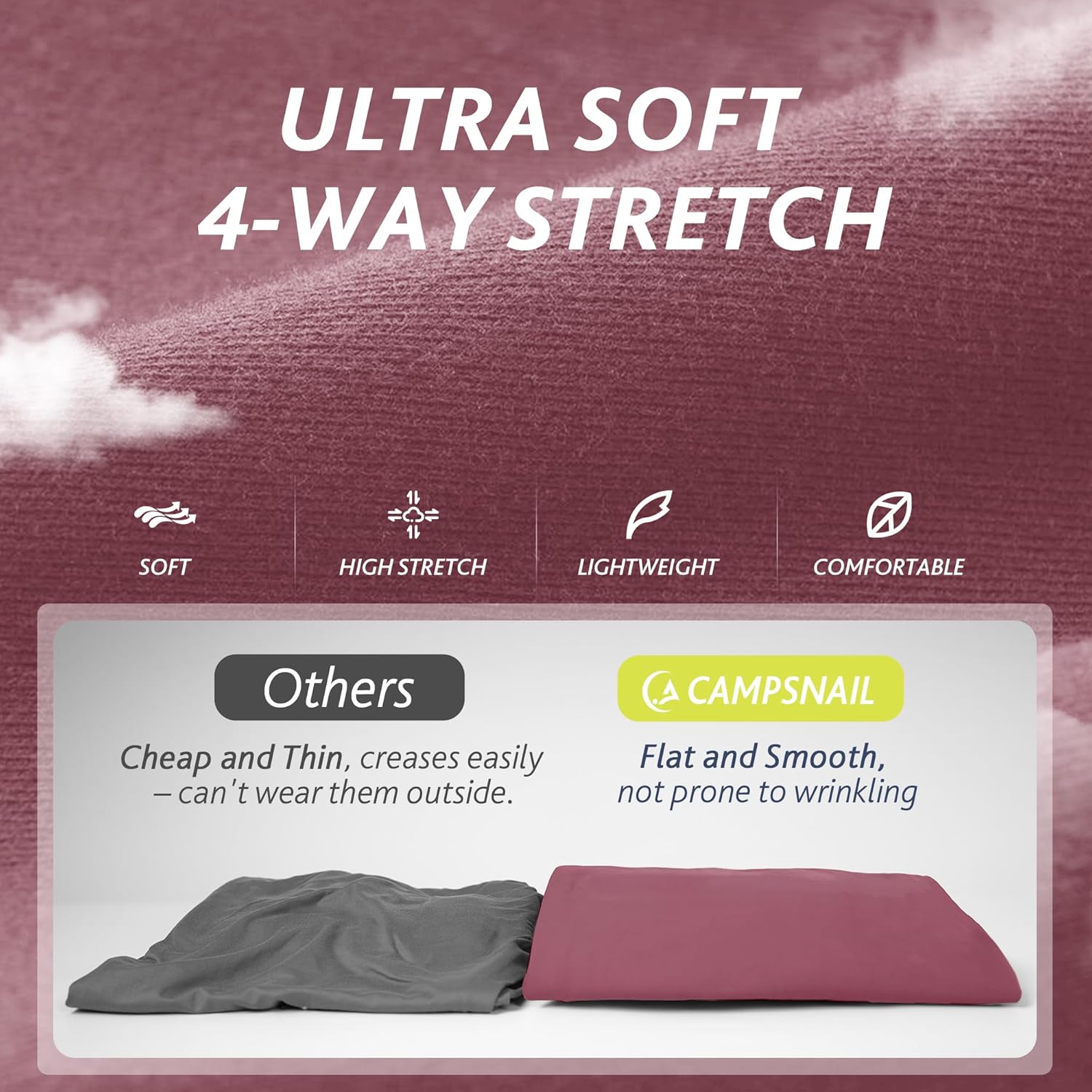 4 Pack Joggers for Women - Sweatpants with Pockets Lightweight Comfy Yoga Pants for Workout Travel Lounge - Image 5
