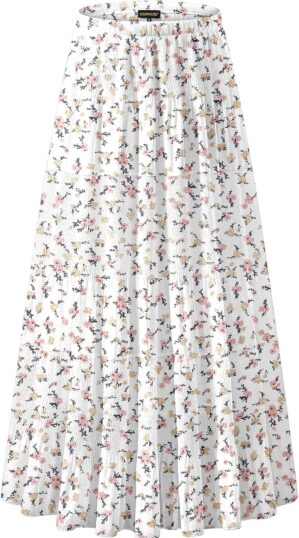 NASHALYLY Women’s Chiffon Ela...