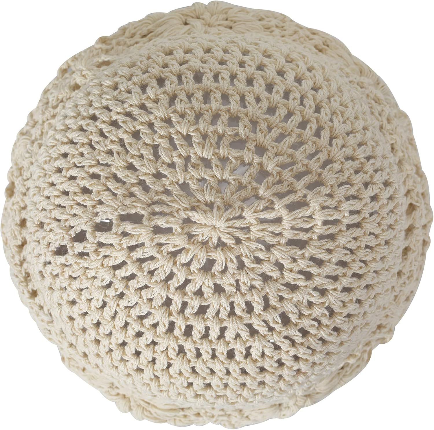 ZLYC Women Cotton Crochet Slouchy Beanie Hat Handmade Knit Summer Skull Cap - Image 6
