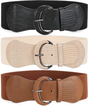 WHIPPY 3 Pack 4 Pack Women Wide Ela...