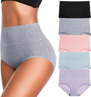 Women’s High Waist Cotton Und...
