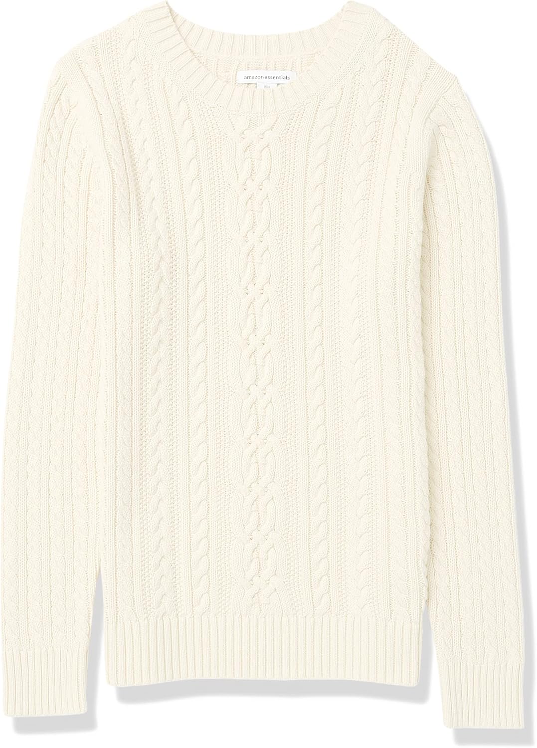Amazon Essentials Women's Soft Fisherman Cable Knit Long-Sleeve Crewneck Sweater (Available in Plus Size) - Image 10