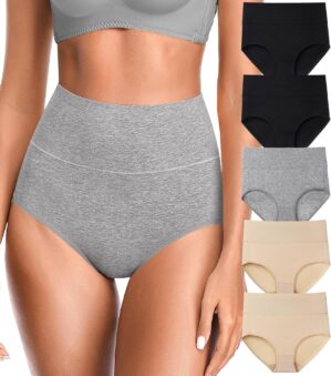 OLIKEME High Waisted Underwear for ...