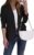 Ahlaray Women’s Blazer Business Casual Lapel Collar Long Sleeve Open Front Work Office Suit Jackets Blazer, S-XL