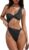 XXTAXN Women’s Sexy Thong Cutout Monokinis Tie Beach One Piece Swimsuit Bathing Suit