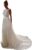 Sorayan Wedding Dresses for Bride Illusory Lace Bohemia V Neck Layers Tulle A Line Beachy Wedding Gowns…
