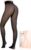 Fleece Lined Tights Sheer Women,Fake Translucent Warm Pantyhose Leggings Sheer Thermal Tights for Women in Winter.