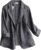 IDEALSANXUN Linen Blazer Women 3/4 Sleeve Lightweight Spring Summer Blazer Jackets