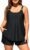 Plus Size Tankini Swimsuits – Women Two Piece Tankini Top with Shorts Flowy Swimsuit 2025 Bathing Suits