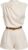 SOLY HUX Women’s Summer Ruched Mock Neck Romper Elegant Cap Sleeve Belted Work Short Jumpsuits