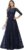Lace Long Mother of The Bride Dresses for Wedding Guest 3/4 Sleeve Tulle Foraml Evening Party Gowns HX010
