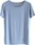 Sleep Shirts for Women – Pajama Tops for Women,Modal Round Neck Solid Color Pajamas Top