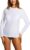 HODOSPORTS Women’s Swim Shirts UPF 50+ Rash Guard Long Sleeve Swimsuit Tops Quick Dry UV Sun Protection