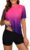 Halcurt Women Short Sleeve Two Piece Rash Guard Set UPF 50 Swim Shirt with Board Shorts